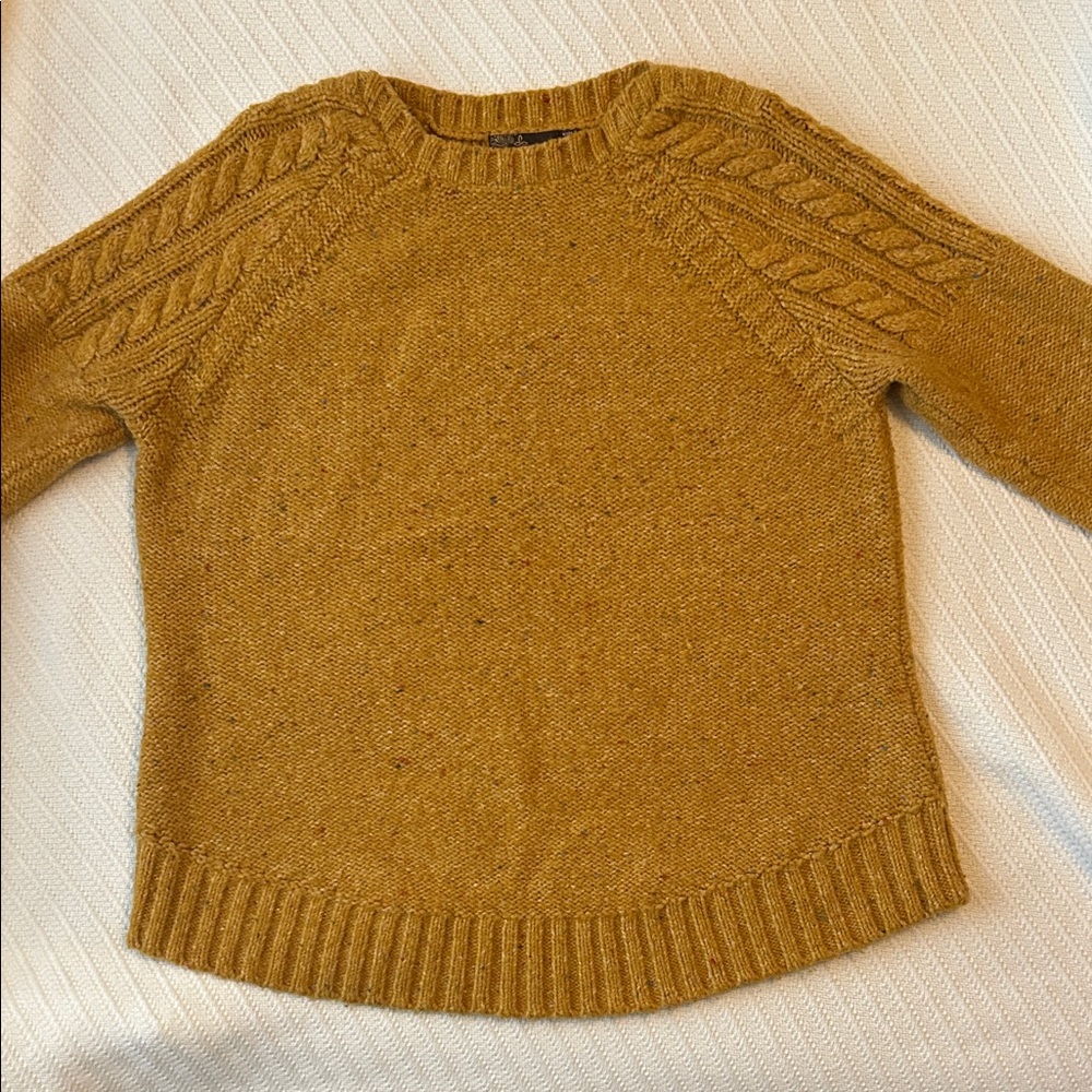 prAna Mustard Sweater